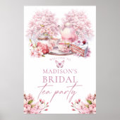 さくらんぼブロッサムブライダルティーシャワー ポスター (正面)
