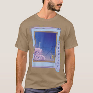 さくらんぼブロッサムブラウザ桜かわいいアニメVAPORWAVE Tシャツ