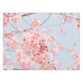 さくらんぼブロッサムブルーバラライトハウスルートデコール テーブルクロス (正面(横))