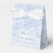 さくらんぼブロッサムブルー誕生日サンキュー フェイバーボックス (正面サイド)