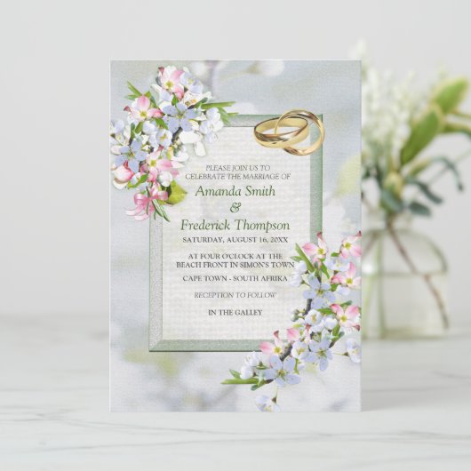 さくらんぼブロッサムブーケテーマズ 招待状 (スタンド正面)