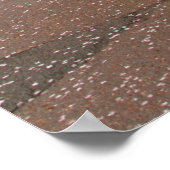 さくらんぼブロッサムプリント ポスター (角)