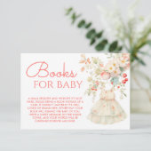 さくらんぼブロッサムベビーガール服装本ベビー エンクロージャーカード (スタンド正面)