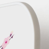 さくらんぼブロッサムホワイトモノグラム ピックルボールラケット (左詳細)