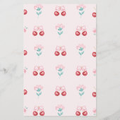 さくらんぼブロッサムボウベビーの予測と希望 チラシ (裏面)