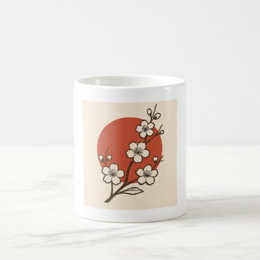 さくらんぼブロッサムマグ コーヒーマグカップ (中央)