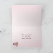 さくらんぼブロッサムマザーズデー カード (内部)