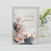 さくらんぼブロッサムマーブル結婚ズ 招待状 (スタンド正面)