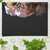 さくらんぼブロッサムミュージカル キッチンタオル (折り畳み)