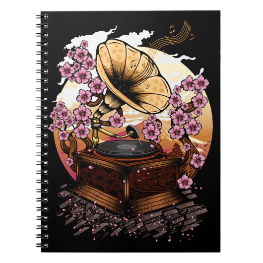 さくらんぼブロッサムミュージカル ノートブック (正面)