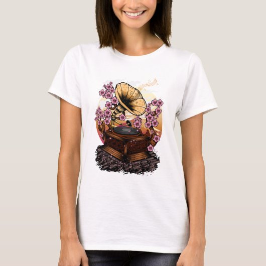 さくらんぼブロッサムミュージカル Tシャツ (正面)