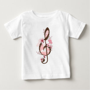 さくらんぼブロッサムミュージック ベビーTシャツ