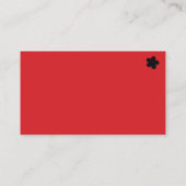 さくらんぼブロッサムモダンカスタムのテーブル/座席表 プレイスカード (裏面)