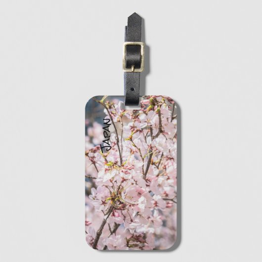 さくらんぼブロッサムラゲッジタグ ラゲッジタグ (正面縦)