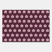 さくらんぼブロッサムラッピング紙 ラッピングペーパーシート (正面2)