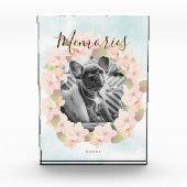 さくらんぼブロッサムリースペットピンク フォトブロック (正面)