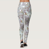 さくらんぼブロッサムレギンスフラワーストレッチパンツ レギンス (裏面)