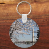 さくらんぼブロッサムワシントンDC キーホルダー (正面)