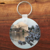 さくらんぼブロッサムワシントンDC キーホルダー (正面)