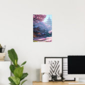 さくらんぼブロッサムヴィレッジ ポスター (ホームオフィス)