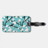 さくらんぼブロッサム名前をカスタムする ラゲッジタグ (裏面横)