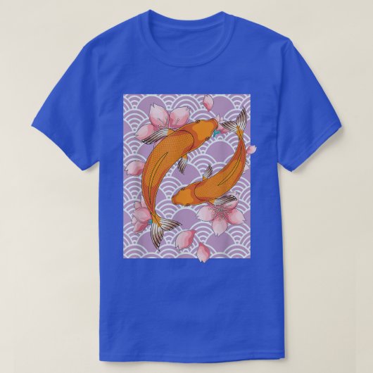 さくらんぼブロッサム大正三家日本文化桜K Tシャツ (デザイン正面)