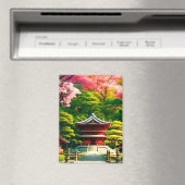 さくらんぼブロッサム寺 マグネット (インサイチュ (食洗機))