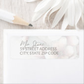 さくらんぼブロッサム差出人住所ラベル ラベル (インサイチュ)