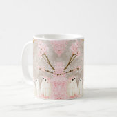 さくらんぼブロッサム幽霊 コーヒーマグカップ (正面左)