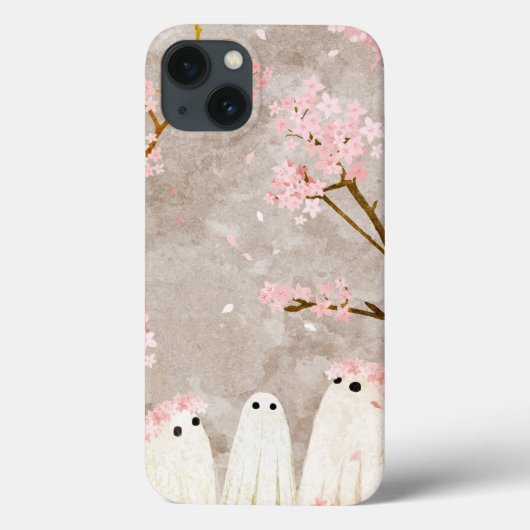 さくらんぼブロッサム幽霊 Case-Mate iPhoneケース (裏面)