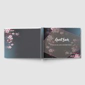 さくらんぼブロッサム幾何学フローラ ゲストブック (全面)