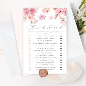 さくらんぼブロッサム彼は彼女はブライダルシャワーゲームを言った