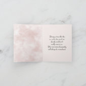 さくらんぼブロッサム悔やみや弔慰ありがとう カード (内部)