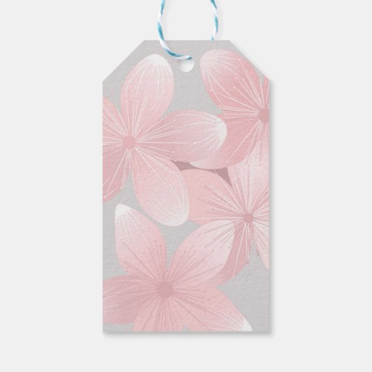 さくらんぼブロッサム感謝していユー ギフトタグ (裏面)