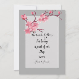 さくらんぼブロッサム感謝していユー 招待状