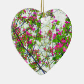 「さくらんぼブロッサム抽象芸術」オーナメント セラミックオーナメント (右)