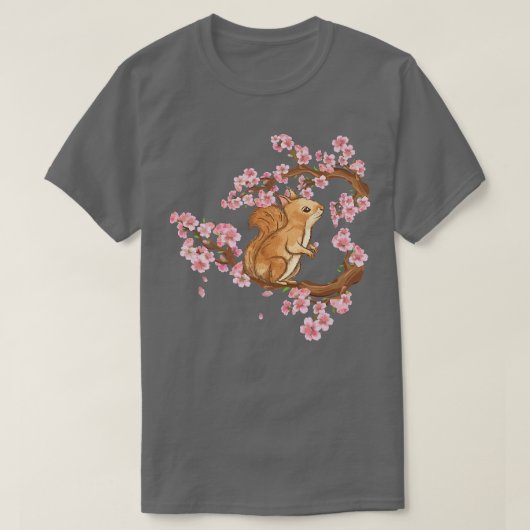 さくらんぼブロッサム日本のアートリス愛好家 Tシャツ (デザイン正面)