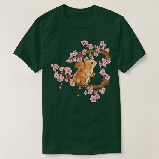 さくらんぼブロッサム日本のアートリス愛好家 Tシャツ (デザイン正面)