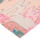 さくらんぼブロッサム春ランドスケープヴィンテージ日本の テーブルクロス (アングル)