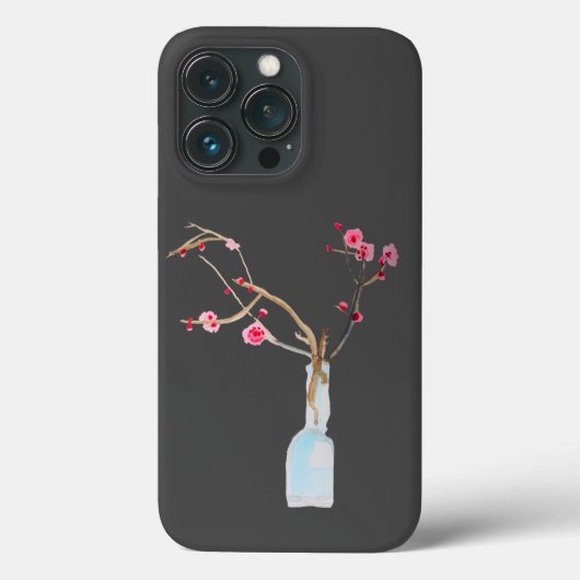 さくらんぼブロッサム桜水彩画 Case-Mate iPhoneケース (裏面)