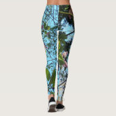 さくらんぼブロッサム桜花フローラレギンス レギンス (裏面)