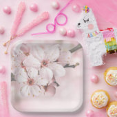 さくらんぼブロッサム紙プレート&ボウル ペーパープレート (パーティー)