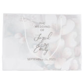 さくらんぼブロッサム結婚ラージ抱き枕 ラージペーパーバッグ (裏面)