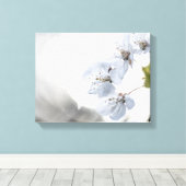 さくらんぼブロッサム自然写真 キャンバスプリント (インサイチュ (ウッドフロア))