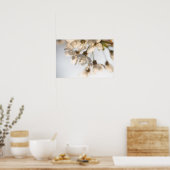 さくらんぼブロッサム自然写真 ポスター (キッチン)