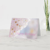 さくらんぼブロッサム誕生日カード カード (正面)