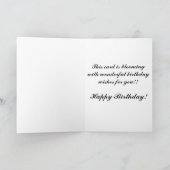 さくらんぼブロッサム誕生日カード サンキューカード (内部)