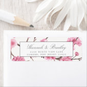 さくらんぼブロッサム開花差出人住所 ラベル (インサイチュ)