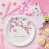 さくらんぼブロッサム開花 ペーパープレート (パーティー)