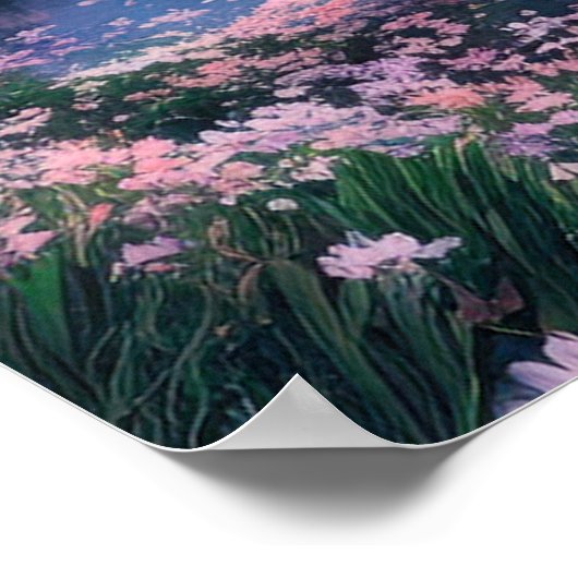 さくらんぼブロッサム魔法アットザマウンテンレイク ポスター (角)